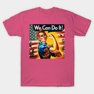 Valor & Victory: National Vietnam War Veterans Day 'We Can Do It' T-Shirt